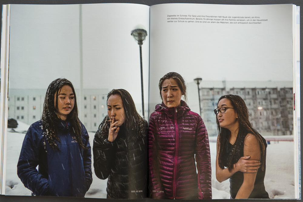 Greenland's Future Generation - VG-Bild-Kunst - GEO Reportage - Grönland - copyright 2016 Sven Zellner/Agentur Focus